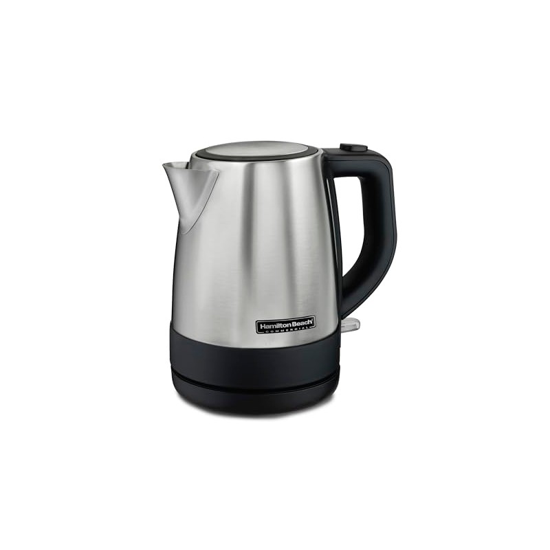 Hamilton Beach Commercial HKE110 Electric Kettle, 1 Liter Capacity, Cord-Free