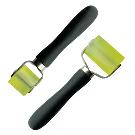 2pcs Car Vehicle Sound Deadener Application Rolling Wheel Roller 2" and 1.2" with Handle