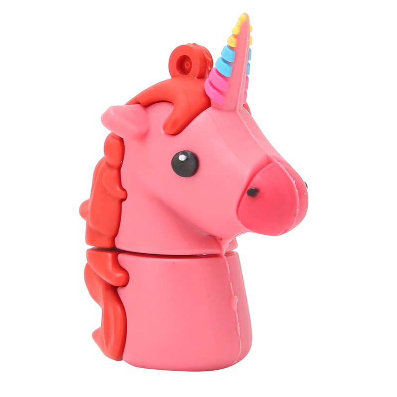USB 2.0 Flash Drive Pink Cartoon Appearance Data Storage Tool