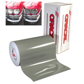 ORACAL Light Smoke Transparent Overlay Headlight Tint Vinyl 12 Inch x 6ft Roll