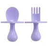 Elli&Nooli Baby Utensil Set - Self-Feeding Baby Spoons - Choke