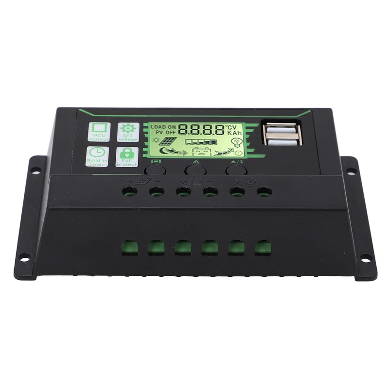 Solar Charge Controller 20A 2 USB Output PWM Control 3