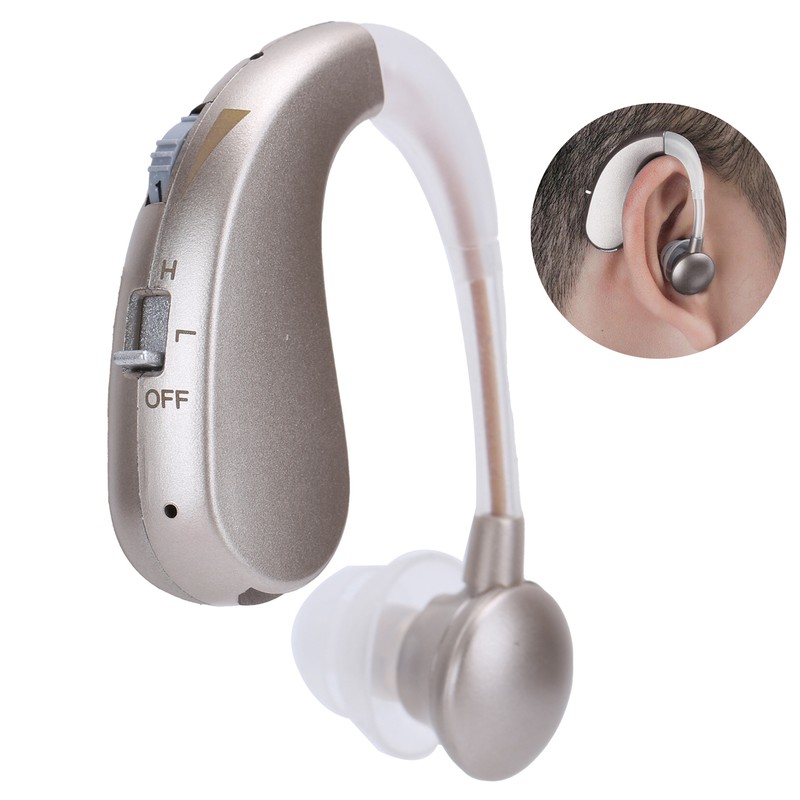 20P Rechargeable BehindtheEar Hearing Aid Headset Ear Sound Amplifier Assist
