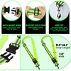 WHENZOO Reflective Sash for Walking at Night, 2 Pcs High