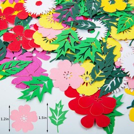 Wildflower Confetti - Wild One Flower Party DéCor - Floral Botanical Table Scatter For Colour Clash Wedding - Wildflower Scatter Paper Table DéCor - Bridal,Baby Shower,Birthday Party Decorations