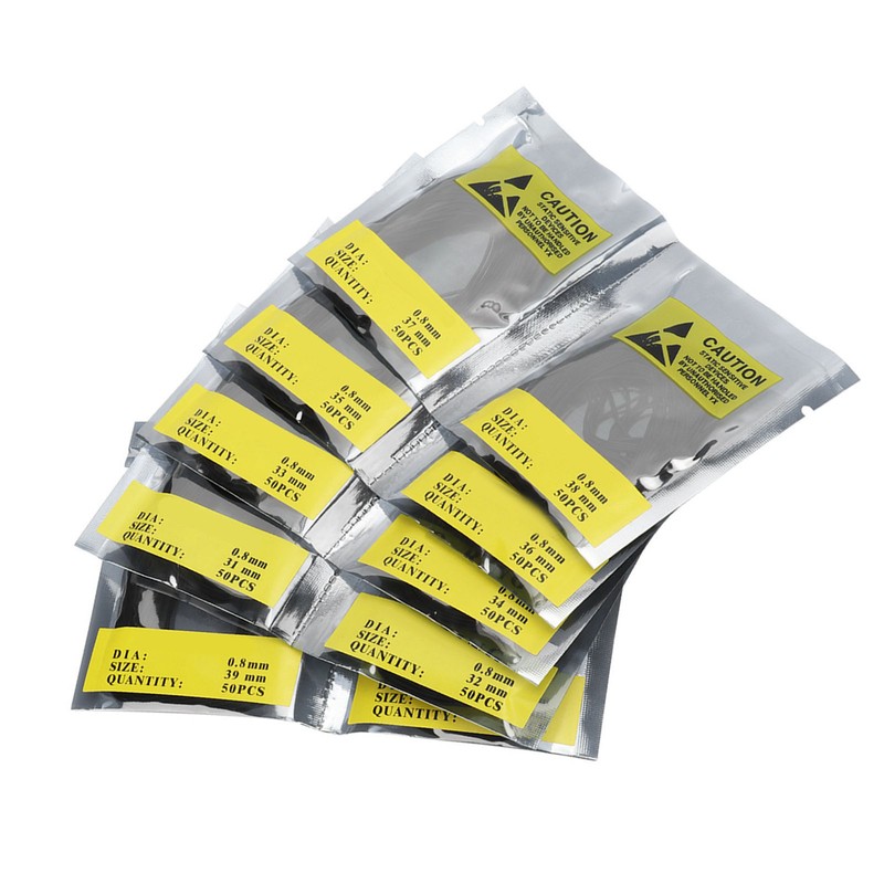 500pcs/bag O Ring Rubber Seal Watch Back Cover Seal Gaskets