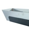 Yajuyi Stainless Steel Mud Pan/Drywall Putty Mud Pan Left Joint