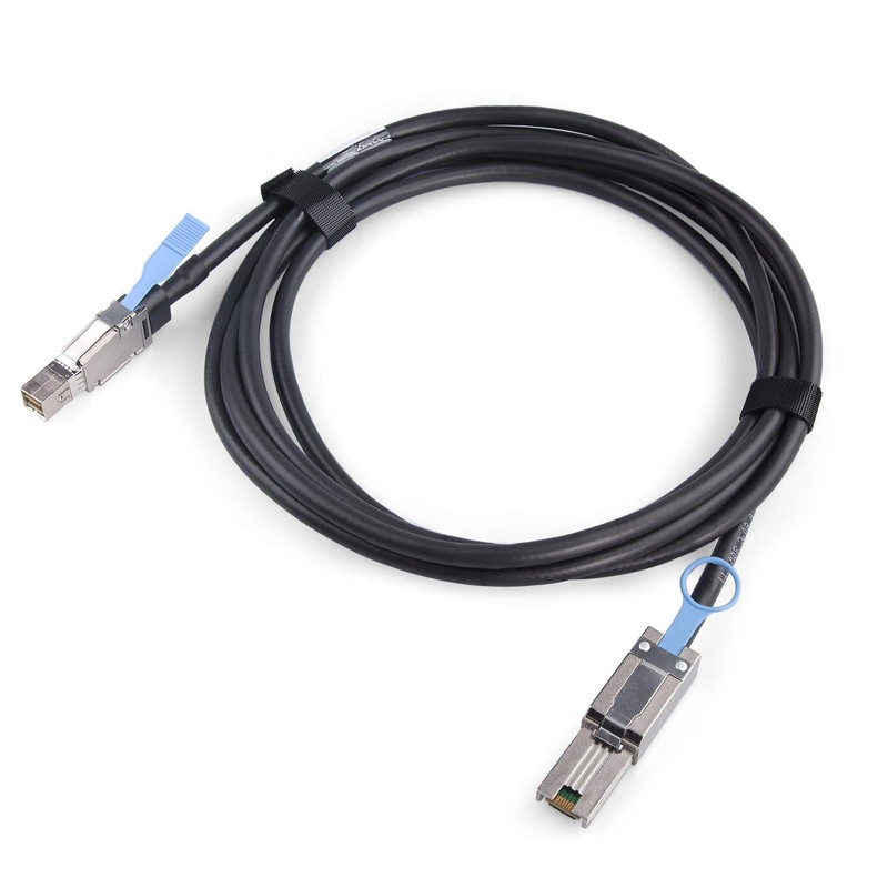 H!Fiber.com SFF-8644 to SFF-8088 Cable, 6Gbps External HD Mini SAS