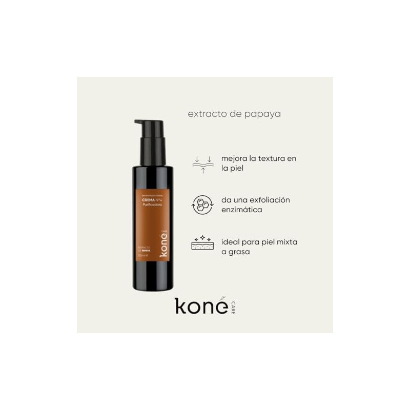 CREMA PURIFICADORA DE EXTRACTO DE PAPAYA KONE CARE