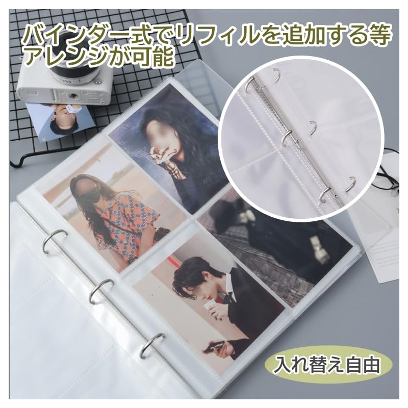 Anopono Bromide Storage, File Holder, Photo Storage, Large Edition, Binder