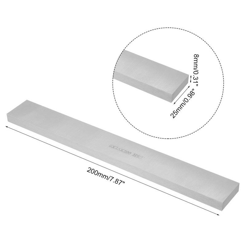 sourcing map HSS Lathe Tool Bit 8mm x 25mm x