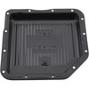 Black Steel GM TH-350 Transmission Pan, 2-Inch Deep, Stock Capacity,