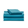 EliteHomeProducts EHP Super Soft and Silky Satin Sheet Set (Solid/Deep