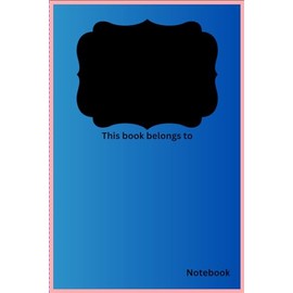 Notebook: Cool chalkboard Label Notebook,120 Pages, Great for College Students and Teachers