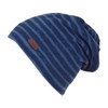 Sterntaler Baby Boys' Slouch Beanie Hat, Blue (Marine 300)