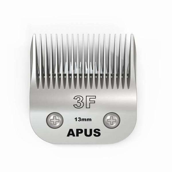 APUS Dog Grooming Clipper A5 Blade,Size 3F 13mm (1/2") Made