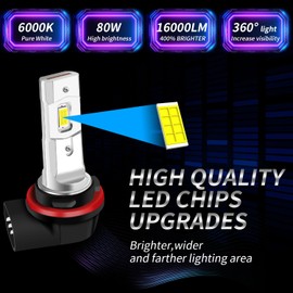 Biromanle Compatible with 2014 2015 2016 2017 2018 2019 2020 2021 2020 2021 2022 2023 Honda ATV Rancher TRX420 TRX500 Hi/Lo Beam,34901 HR3 A21 Fog Light bulbs,Plug and Play(Pack of 2)