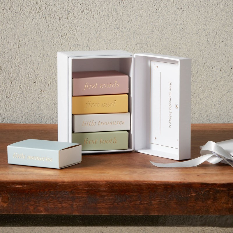 Widdop and Co Bambino Keepsake Box with 5 Mini Memory