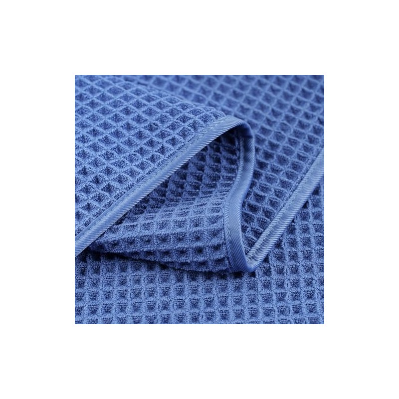 Polyte Toalla Rostro Microfibra Pelusas 430 Gsm Paquete Tela Gofrada