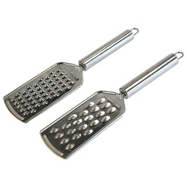 Armo® 2 Pack Stainless Steel Vegetable Grater Cheese Slicer Kitchen Blade