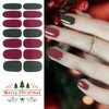12 Sheets Halloween & Christmas Nail Stickers Full Wraps, Nail