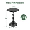 Simple Trending Small Side Table, Round Drink Table End Table,