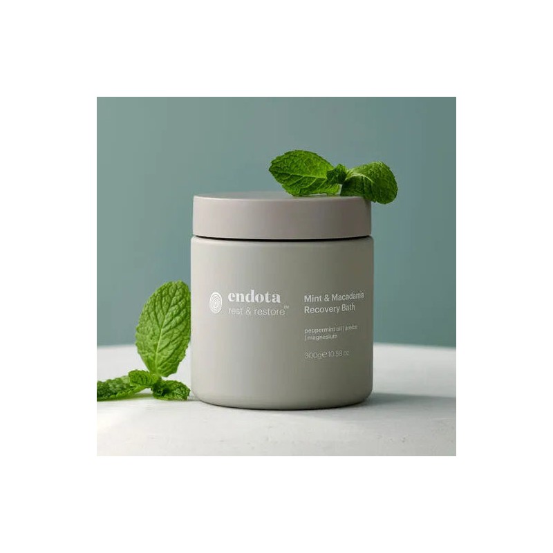 Endota Mint & Macadamia Recovery Bath 300g