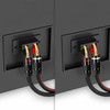 KUYIOHIFI HiFi Flex Pin Banana Plugs, 2mm pin Banana connectors/Plugs,