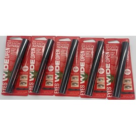 Revlon 5PK Revlon So Fierce Eyes Wide Open Mascara ~ 101 Blackest Black ~ 0.24 FL OZ EA
