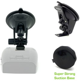 Lycogear Car Windshield Super Suction Cup Bracket Compatible for UNIDEN R1 R2 R3 R4 R7 R8 R9 DFR3 DFR6 DFR7 DFR8 DFR9 Radar Detector (Only for Uniden Models), Easy to Install