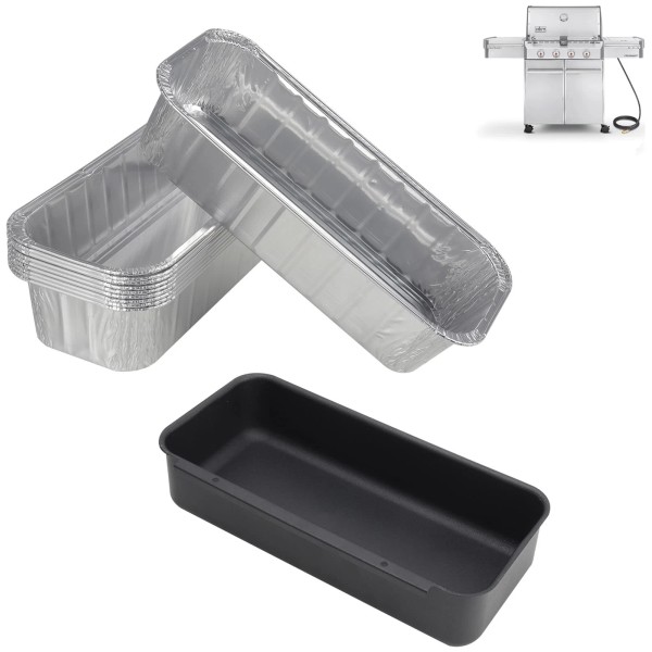 Dcyourhome 70379 Catch Pan Kit for Weber Summit 400/600, Genesis