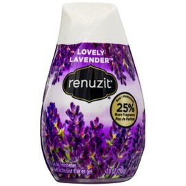Renuzit Gel Air Freshener, Lovely Lavender 7 oz
