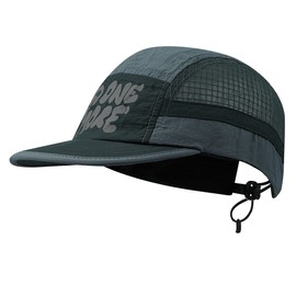 Croogo Short Brim 5 Panel Baseball Cap Mesh Quick Drying Summer Cap for Men Women Lightweight Breathable Sports Hat Outdoor Activities,Grey-BSSD2504