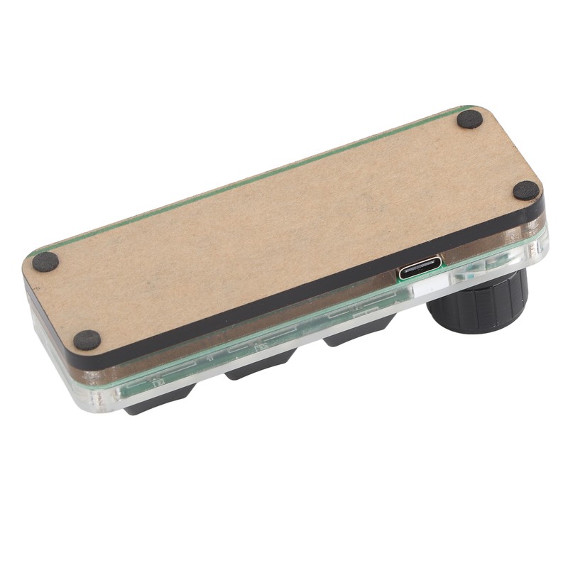 3 Key Small Keypad Multifunctional Shortcut RGB Backlight USB Mechanical