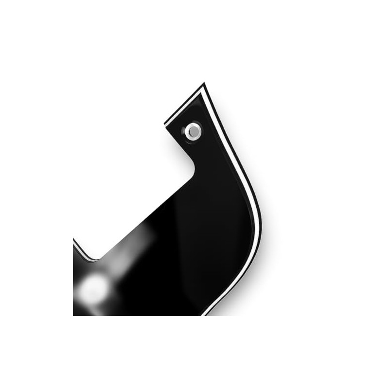 Pickguard Plate - Compatible with ES - 335-3 ply Black