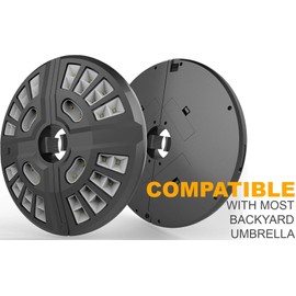 Umbrella Light, Magictec 44 LED Patio Umbrella Cordless Lights with 3 Lighting Modes Operated by 4 AA Battery (NOT INCLUDE) for Patio Umbrellas Camping Tents or Outdoor Use