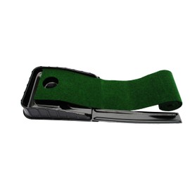 Golf Putting Mat with Auto-Ball Return & Behind-The-Hole Ball Collector - Indoor Outdoor Golf Practice Mat with Ball Retriever for Golfer Men, Women, Fathers, Dads - Elevate Your Game