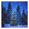 Christmas Tapestry Exquisite Christmas Tree Pattern Wall Hanging Blanket for