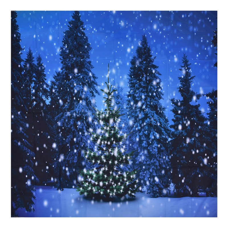 Christmas Tapestry Exquisite Christmas Tree Pattern Wall Hanging Blanket for