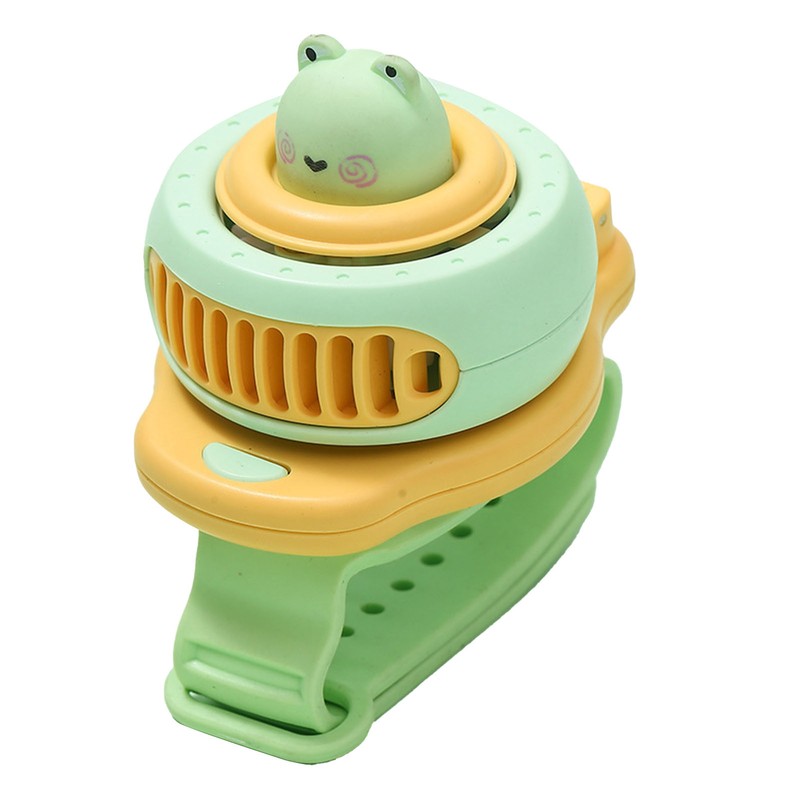 Innovative Cartoon Children's Watch Fan USB Students Portable Small Mini