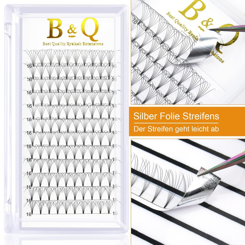 Ready-to-Use Fan Eyelashes 6D 4D 10D Eyelash Extensions 0.07 0.10