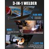 AZZUNO 135A MIG Welder 110v, 3 in 1 MIG Welder