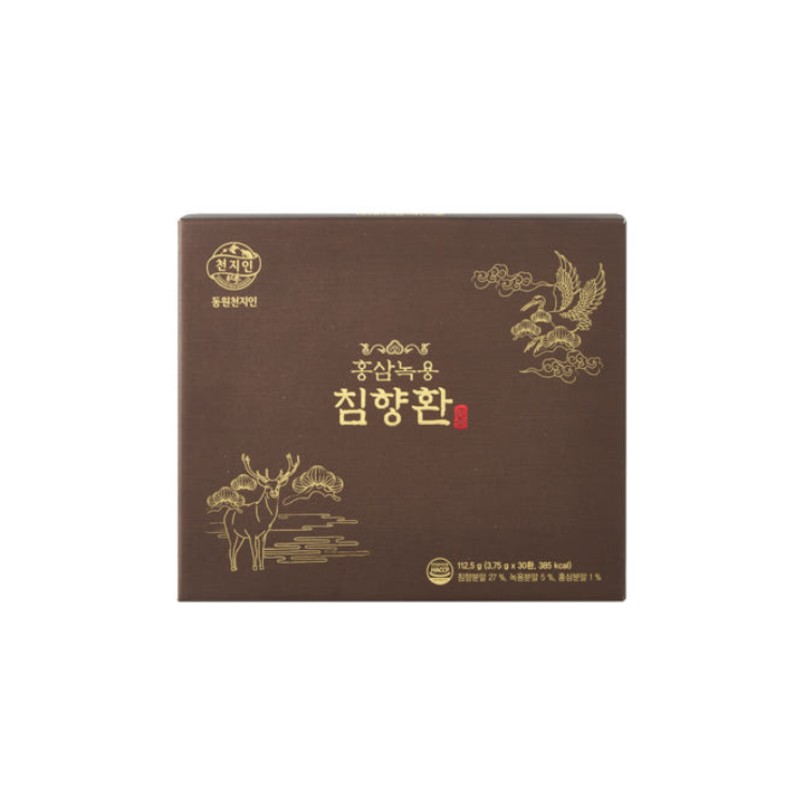 Cheonjiin 동원천지인 홍삼녹용 침향환 (30환) Dongwon Cheonjinin Red Ginseng Deer