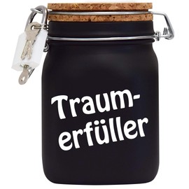 Money Box Dream Fulfiller Money Gift Idea Black L