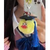 Wigo Graduation Monster, Plush Keychain, School, Cute, Present, Custom Gift,