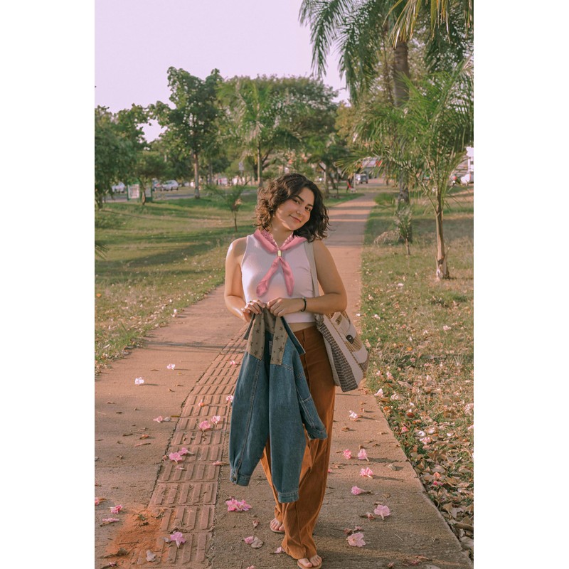 Komonee Tie Neck Ring Loop Clasp Gold Colour With Baby