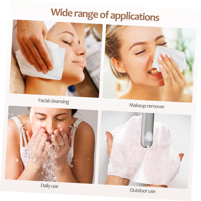 Outanaya Mini Compressed Cotton Towel Sheets 100pcs Pack Ultra Absorbent