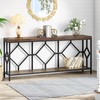 Tribesigns 71 Inch Extra Long Sofa Table, Narrow Long Sofa