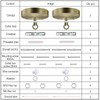 MAYOMAJO 2 Pack 5-1/8 Inches Light Canopy Kit with Heavy