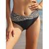 SHEKINI Bañador de Bikini para Mujer con Parte Inferior Torcida